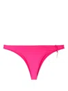 Jacquemus Le Bas Signature Bikini Bottoms In Rosa
