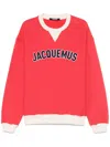 Jacquemus Baseball Sweatshirt In Red