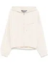Jacquemus Hooded Drawstring Jacket Zip Pocket