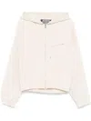 Jacquemus The Bateau Zip-up Windbreaker Jacket In Neutrals