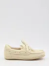 Jacquemus Rounded Toe Loafers For Casual-chic In White