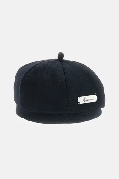 Jacquemus Le Beret Cavallo Basque In Blue