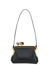 Jacquemus Le Berlingot Black Crossbody Bag With Removable Strap In Leather For Women In Black