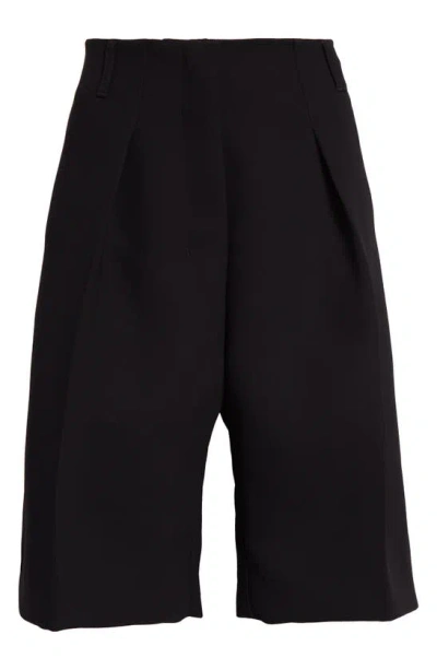 Jacquemus Le Bermuda Ovalo Bermuda Shorts In Black