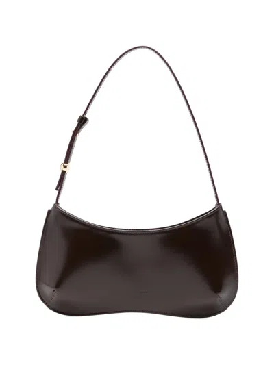 Jacquemus Le Bisou Adjustable-strap Shoulder Bag In Brown