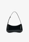 Jacquemus Le Bisou Beaded Shoulder Bag In Black