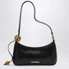 Jacquemus Women Black Top Zip Fastening Adjustable Shoulder Strap Internal Patch Pocket Contrast