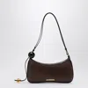 Jacquemus Le Bisou Brown Leather Bag In Brown