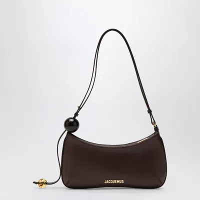 Jacquemus Le Bisou Brown Leather Bag Women