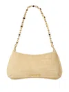 Jacquemus Le Bisou Chaine Shoulder Bag In Neutral