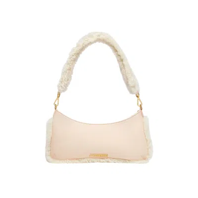 Pre-owned Jacquemus Le Bisou Doux Bag 'light Beige' In Tan