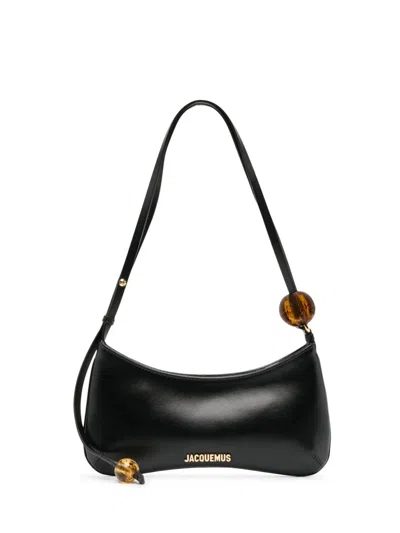 JACQUEMUS LE BISOU PERLE BAG WOMAN BLACK