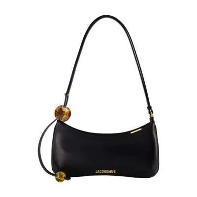 Jacquemus Le Bisou Perle In Black