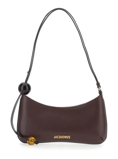 Jacquemus Le Bisou Perle In Brown