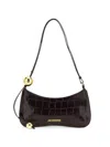 Jacquemus Le Bisou Perle Croc-effect Leather Shoulder Bag In Pattern