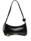 Jacquemus Mini Perle Shoulder Handbag In Black