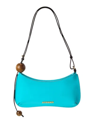 Jacquemus Le Bisou Perle Leather Shoulder Bag
