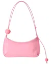 Jacquemus Le Bisou Perle Leather Shoulder Bag