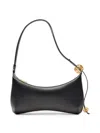 Jacquemus Le Bisou Perle Shoulder Bag In Black