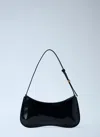 Jacquemus Versatile Shoulder Bag Adjustable Strap Smooth Finish In Black