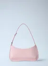 Jacquemus Adjustable Strap Rectangular Shoulder Bag In Pink