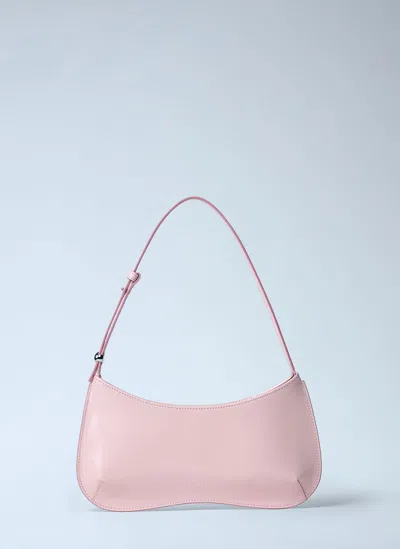 Jacquemus Le Bisou Perle Shoulder Bag In Pink