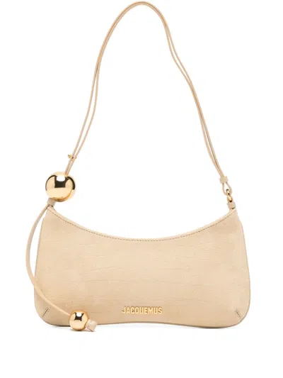 Jacquemus Le Bisou Perle Shoulder Bag In Pink