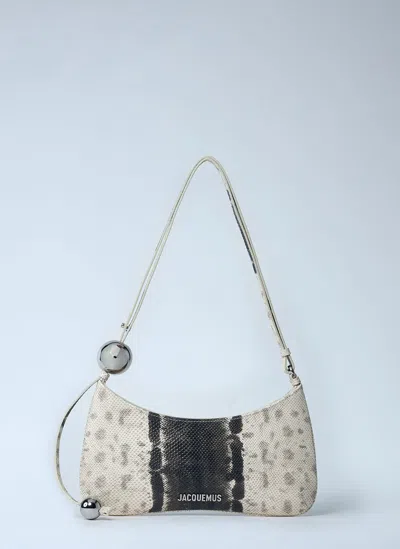 JACQUEMUS LE BISOU PERLE SHOULDER BAG