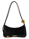 Jacquemus Women Black Top Zip Fastening Adjustable Shoulder Strap Internal Patch Pocket Contrast