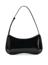 Jacquemus Versatile Shoulder Bag Adjustable Strap Smooth Finish In Black