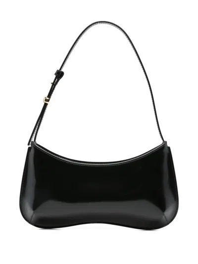 Jacquemus Le Bisou Shoulder Bag In Black