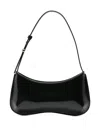 Jacquemus Versatile Shoulder Bag Adjustable Strap Smooth Finish In Black