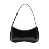 Jacquemus Versatile Shoulder Bag Adjustable Strap Smooth Finish In Black