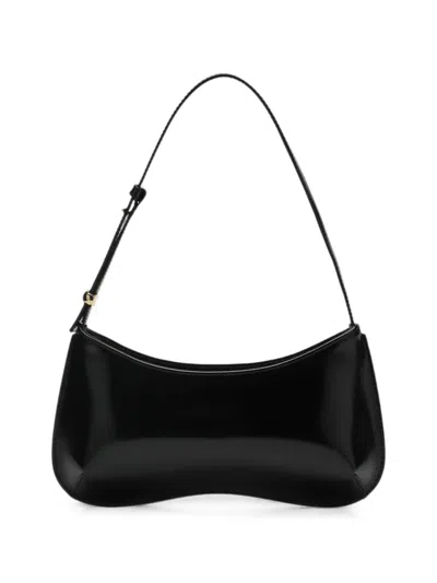 Jacquemus Le Bisou Shoulder Bag In Black