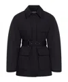 Jacquemus Le Blouson Bari In Black