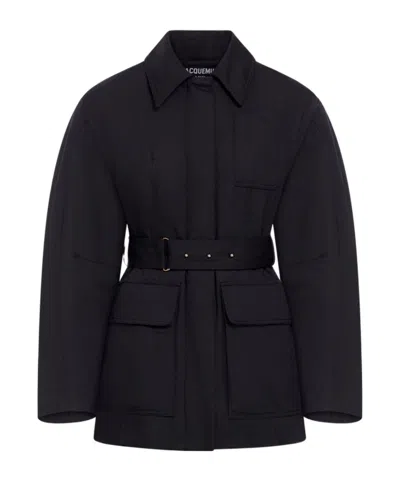 Jacquemus Le Blousen Bari In Black
