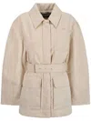 Jacquemus Le Blouson Bari Down Jacket In Brown
