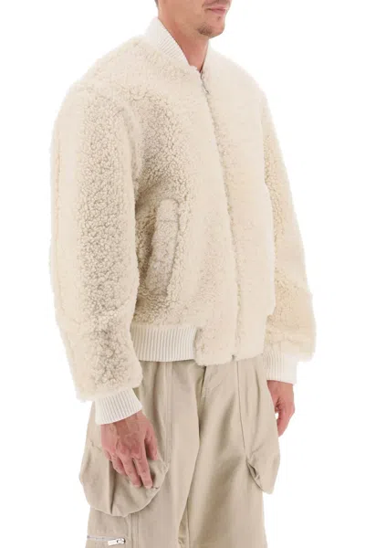 Jacquemus Le Blouson Pilou Jacket In Off White