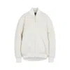 Jacquemus Le Blouson Pilou Bomber Jacket In White