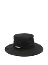 Jacquemus Le Bob Artichaut Accessories In Black