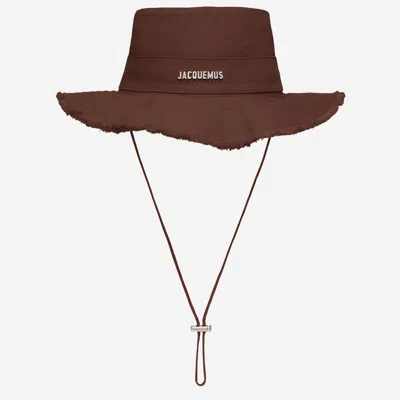 Jacquemus The Artichaut Bucket Hat In Brown