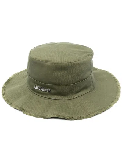 Jacquemus Women Le Bob Artichaut Bucket Hat In Green