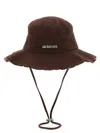 Jacquemus Le Bob Artichaut Bucket Hat In Gold