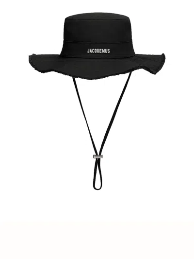 Jacquemus Le Bob Artichaut Bucket Hat In Neutral