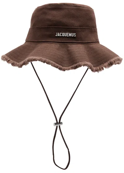 JACQUEMUS JACQUEMUS LE BOB ARTICHAUT CANVAS BUCKET HAT