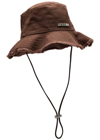 JACQUEMUS JACQUEMUS LE BOB ARTICHAUT CANVAS BUCKET HAT