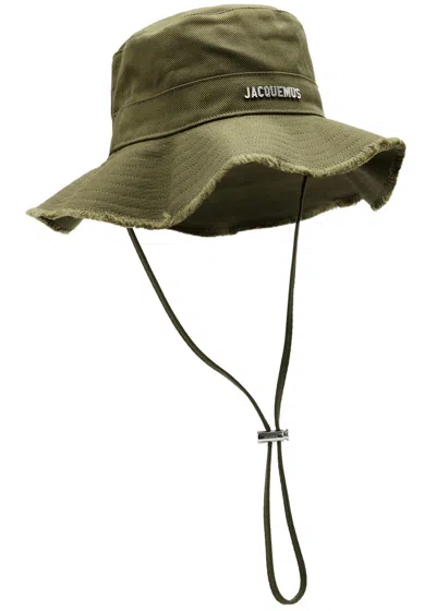 JACQUEMUS JACQUEMUS LE BOB ARTICHAUT CANVAS BUCKET HAT