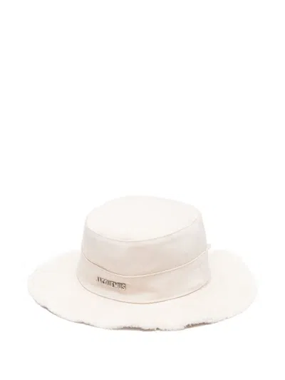 Jacquemus Le Bob Artichaut Hat In White
