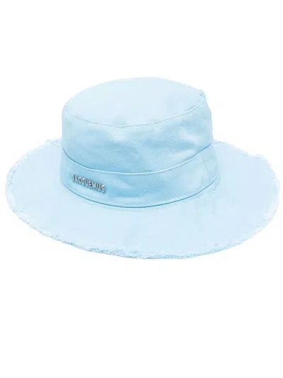 Jacquemus 'le Bob Artichaut' Hat In Blue