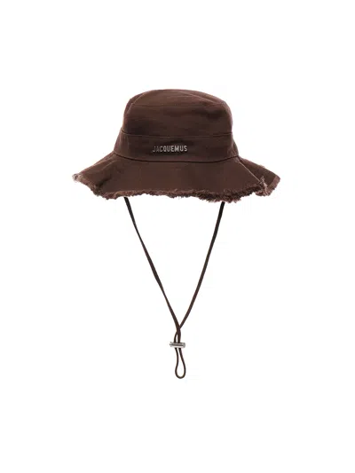 Jacquemus Le Bob Artichaut Hat In Brown